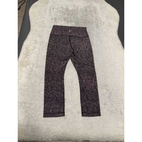Lululemon Wunder Under Hi-Rise Luxtreme Leggings Formation Quicksand 22" Size 6 - Picture 2 of 8